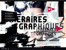 Tablet Screenshot of itinerairesgraphiques.com